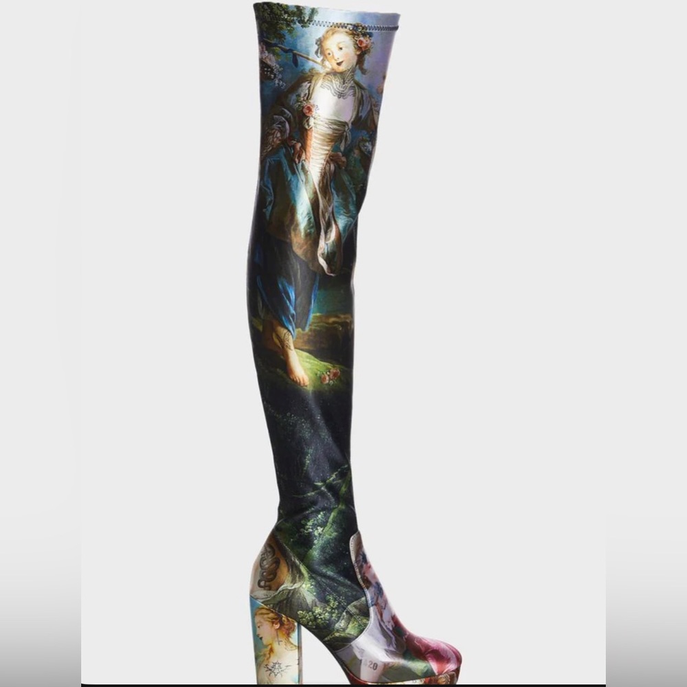 DOLLS KILL - DA VINCI’S DEMONS THIGH HIGH BOOTS